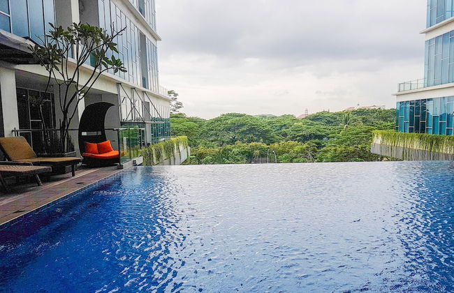 Cozy 1BR Brooklyn Alam Sutera Apartment - Foto 33