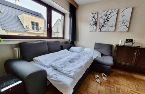 BAT Home Solutions Trier-Euren - alles was ein Hotel nicht bietet - 10 Min zur Altstadt - 98 qm Scheune für 9 Personen mit Sternenhimmel, Wintergarten, Grill und Kino - barrierefrei dank Lift & Auffahrt - Foto 28