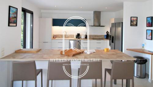 Villa l'Arbanaise vue mer piscine presqu'Ile Giens BY HC - Foto 4