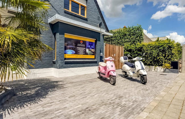 Modern Holiday Home in Avelgem with Sauna & Hot Tub - Foto 29