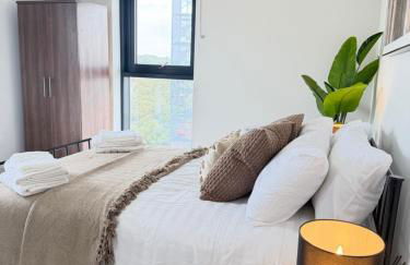 Luxe Duplex Penthouse Stay in Leeds Centre - Free Parking - Foto 24