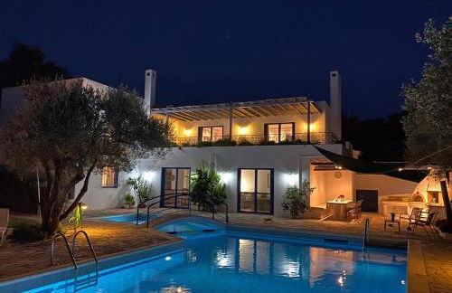 Summer Villa Pasiphae Private Pool - BBQ -Beach 2min - Foto 74