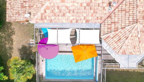 Villa Ti'plage, piscine privative, proche océan - Foto 5