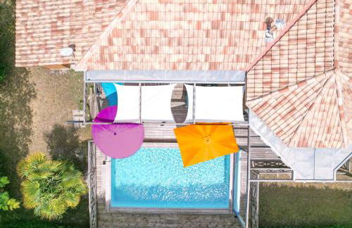 Villa Ti'plage, piscine privative, proche océan - Foto 5