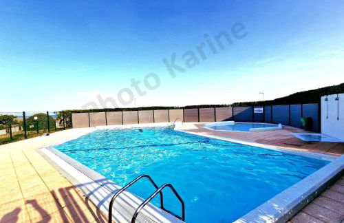 Appartement 1ere ligne piscine terrasse au bord de la plage front de mer avec vélos - Foto 59
