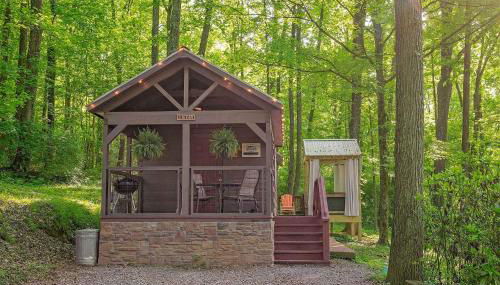 Stefan Cabin Nature-nested Tiny Home Hot Tub - Foto 4