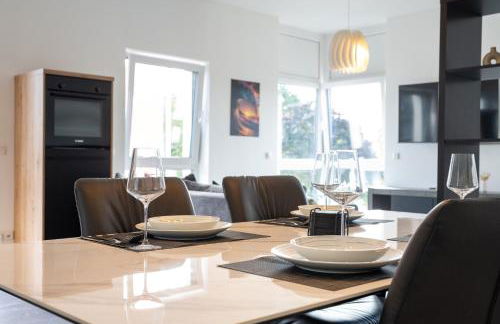 Lux Apts Deluxe Apartment-Zentral-Messe-Küche - Foto 26