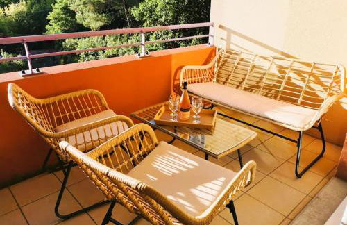 Casteljaloux Appartement 2 chambres balcon parking résidence calme - Foto 7