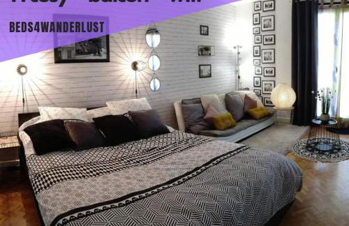 Le Parisien T1Antony-Berny by Beds4Wanderlust - 35m2 avec Balcon - Aéroport Orly 5miles - Train Station RER B ORLYVAL 1mile - Foto 2