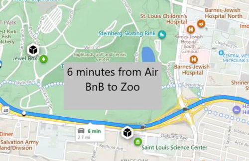 St Louis Tower Grove Two-Story Townhome Perfect for Groups Side B - Photo 22