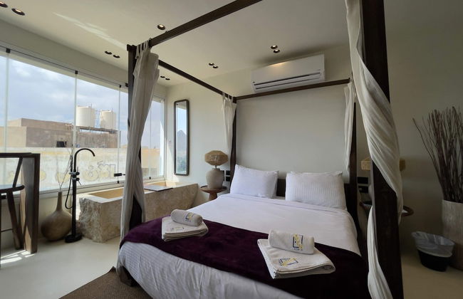 Xuru Stays I The Pyramids Horizon Studio w/ Bathtub - Foto 6