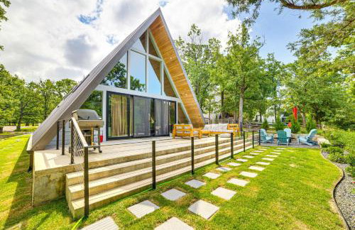 A-Frame Cabin with Deck Near Cedar Creek Lake - Foto 25