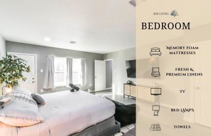 Comfy 5BR Holiday Home with Hot Tub, 10min from NGR Stadium - Foto 7