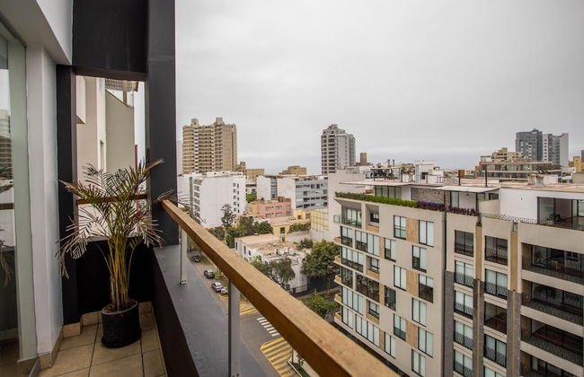 w Fantastic 1BR With Balcony in Miraflores - Foto 7