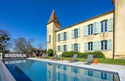 Château Soules - Piscine - Lac - Calme - Foto 6