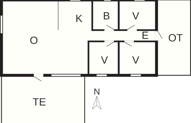 Cozy Holiday Home in Storvorde near Sea - Foto 5