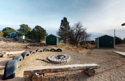 Pavilion and Glamping Village, 3 Cabins, Tipi, Wagon, Kitchen - Photo 8