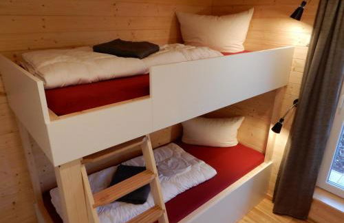 Schwarzes Holzferienhaus mit Sauna -- GARTENGLÜCK -- an der Ostsee, Zierow bei Wismar, Strand 500m, 2 Schlafzimmer - Photo 19