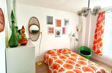 Vintage & Cosy - 4 pers - 10 min Disneyland - Gare 50 m - Paris 30 min - CDG 30 min - Foto 9