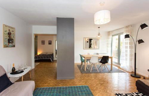 Appartement Lyon Centre Confluence 100 m2 Parking Terrasses - Foto 58