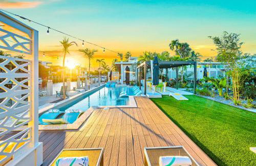 Waterfront Heated pool Lime Key Two - Foto 11