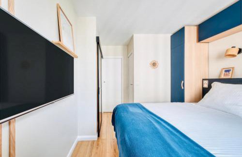 MyJolieParisHome - King size beds, 2 bathrooms, free parking - Foto 24