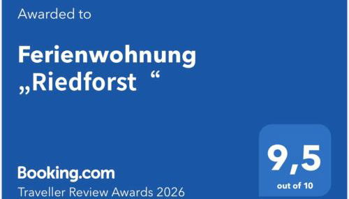 Ferienwohnung „Riedforst“ - Foto 3