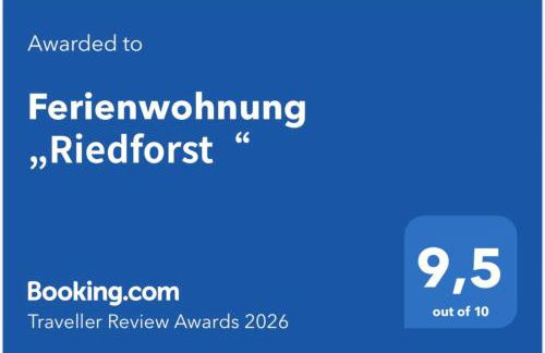 Ferienwohnung „Riedforst“ - Foto 3