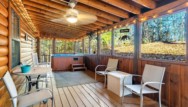 Stunning Cabin w Hot Tub Pool Table Arcades - Foto 5, Habitación