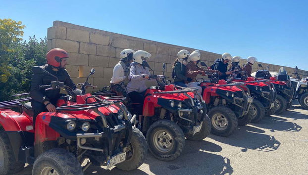 Our quad bikes for the activity