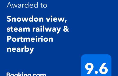 Snowdon view, steam railway & Portmeirion nearby - Foto 3