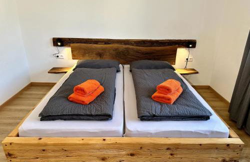 Ferienwohnung Kinzig-Chalet - Balkon - Für Kinder - mit Bettwäsche & Handtücher - Foto 12