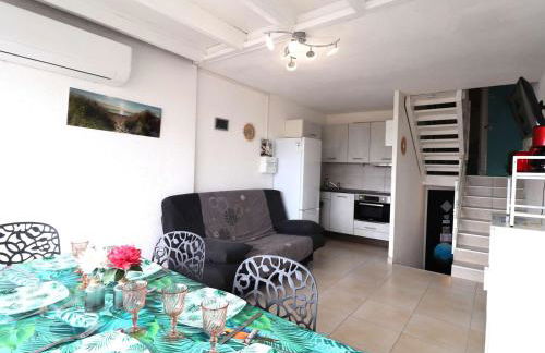 Duplex familial 6 pers avec clim et parking, proche plage - FR-1-307-279 - Foto 12