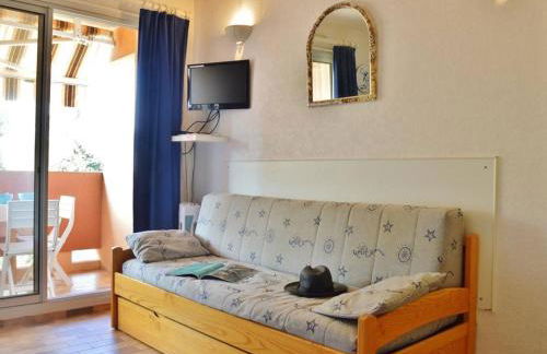 Studio cabine 4 pers avec piscine, tennis et accès direct plage - Bormes-les-Mimosas - FR-1-251-559 - Foto 8