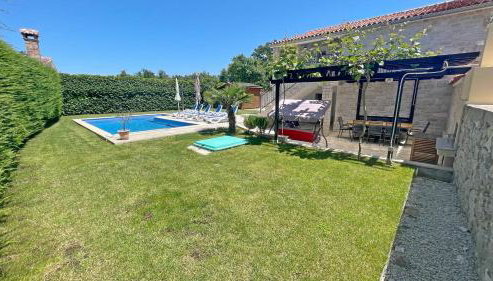 Istrian stone Villa Lenny near Porec - Foto 4, Garden, Garden view