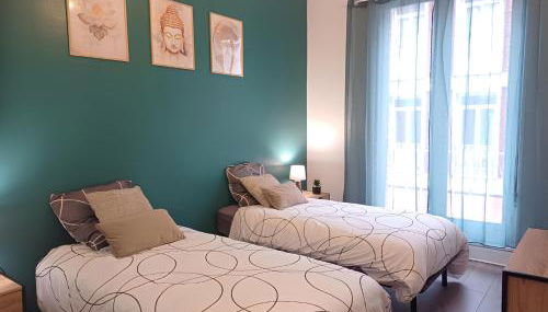 Plein centre- 90m Cathédrale - 2ch - 4 couchages - 6 personnes - Foto 3