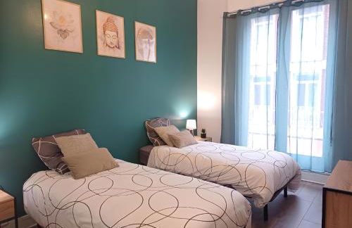 Plein centre- 90m Cathédrale - 2ch - 4 couchages - 6 personnes - Foto 3