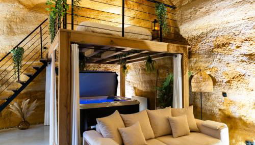 Suite troglodyte & spa privé - Luxe et détente - Photo 2