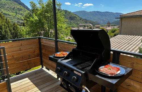 L'ancienne Étude - Superbe vue - Piscine chauffée - Foto 14