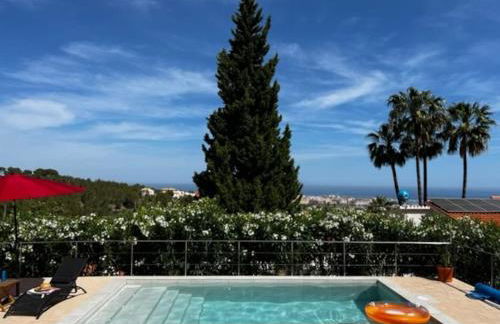 House with swimming pool and amazing sea and mountain views in Montgó, Denia - Photo 9