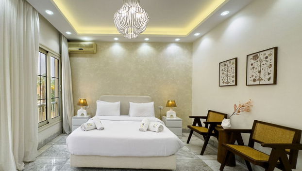 Xuru Stays I New Cairo - 15 Min to Airport - Foto 4, Habitación