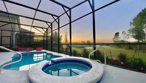 Marvelous Villa, South facing pool and hot tub, themed bedrooms near Disney - Foto 4, sunbed