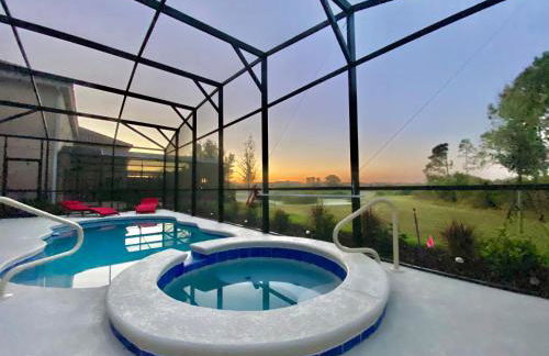 Marvelous Villa, South facing pool and hot tub, themed bedrooms near Disney - Foto 4