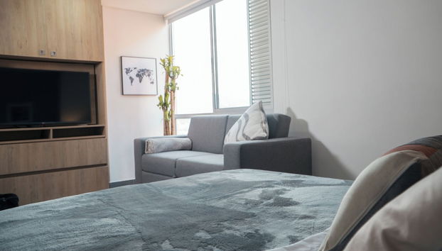 Espectacular Apartamento en el Poblado 1809 - Foto 2, Habitación