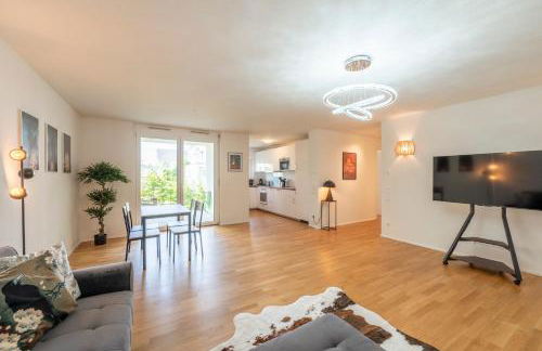 EXQUIS 2BR Luxus Apartment TAO I Parken I Netflix I Garten I Familienfreundlich I - Foto 8