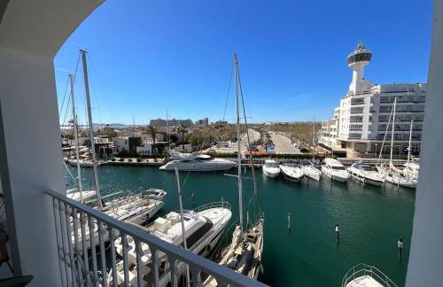 Marina View Empuriabrava - Appartement sud-ouest au canal avec terrasse - Foto 40