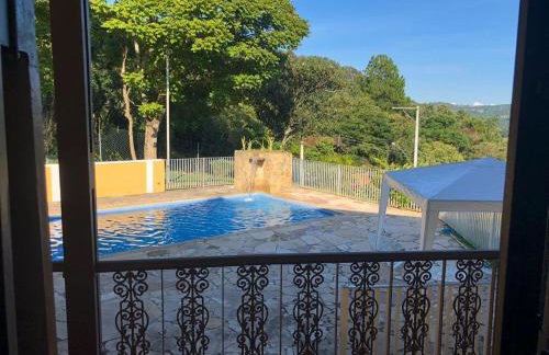 Recanto Atibaia piscina, área gourmet e vista incrível! - Foto 42