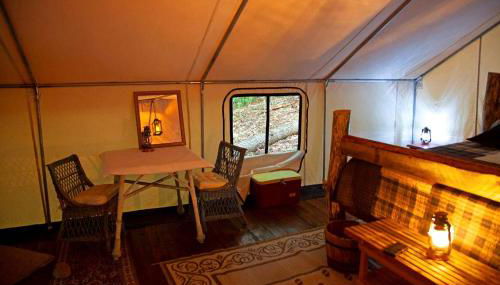 Rustic Safari Tent for a Unique Glamping Experience near Gore Mountain, New York - Foto 5