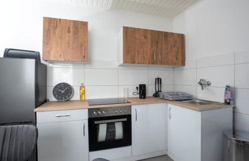 Serviceroom24 - Space in Recklinghausen Hoch WLAN - Smart-TV - 24-7 Check-in und Küche - Foto 23