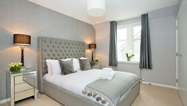 Modern Apartment Near River Dee and Aberdeen City - Foto 2, Habitación